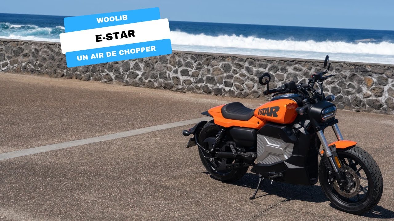 Essai de la moto WOOLIB E-STAR