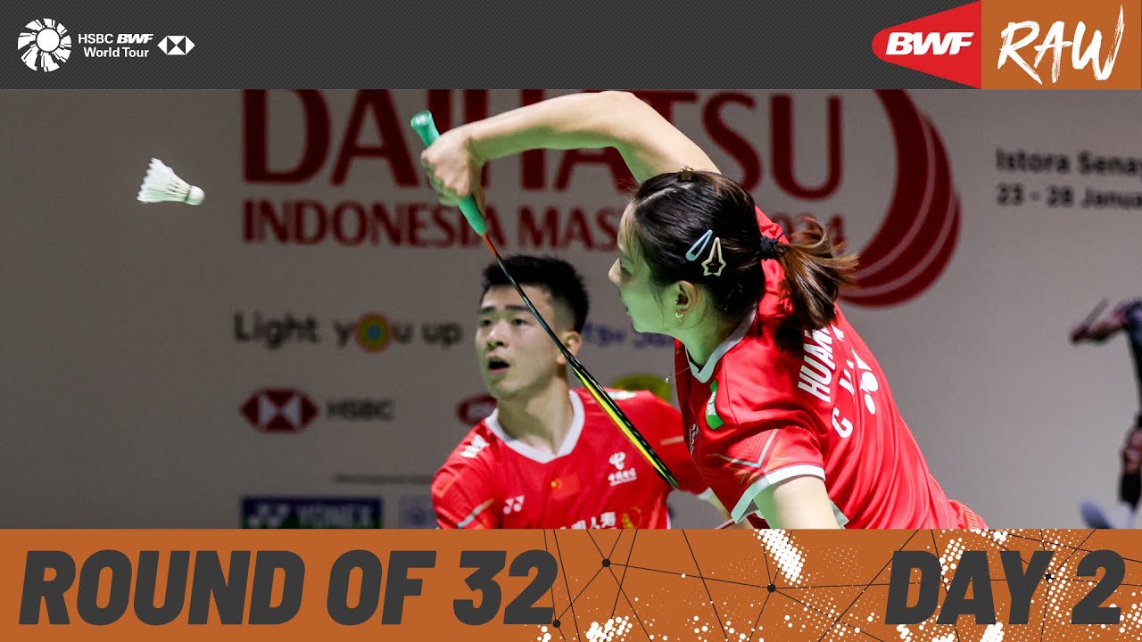 DAIHATSU Indonesia Masters 2024 | Day 2 | Court 2 | Round of 32
