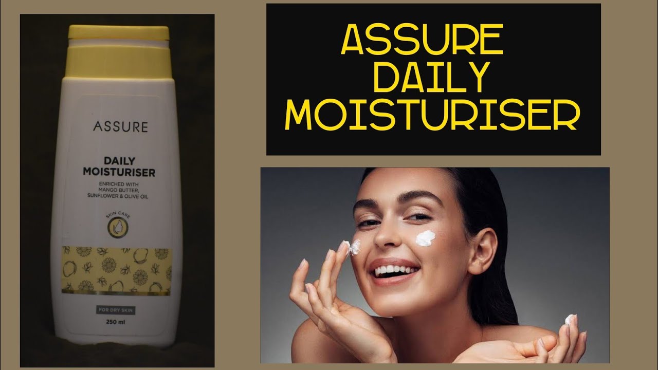 How to Apply Moisturiser Correctly  || Assure Daily Moisturiser