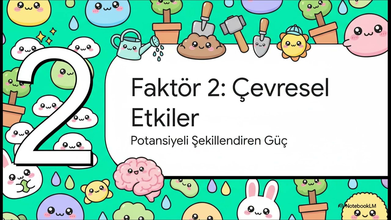 DERS 6 GELİŞİMİ ETKİLEYEN FAKTÖRLER KALITIM VE ÇEVRE