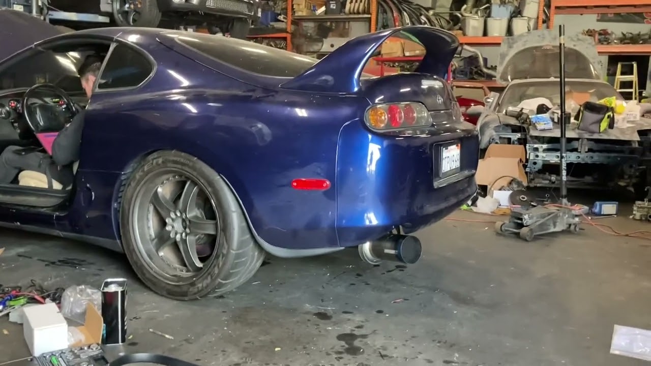 @ECUMasterUSA  Supra MK4 jza80 EMU black,2- Step Anti-Lag