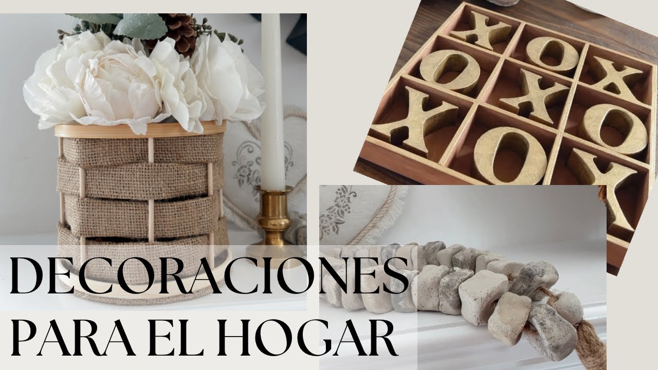 DECORACIONES PARA EL HOGAR