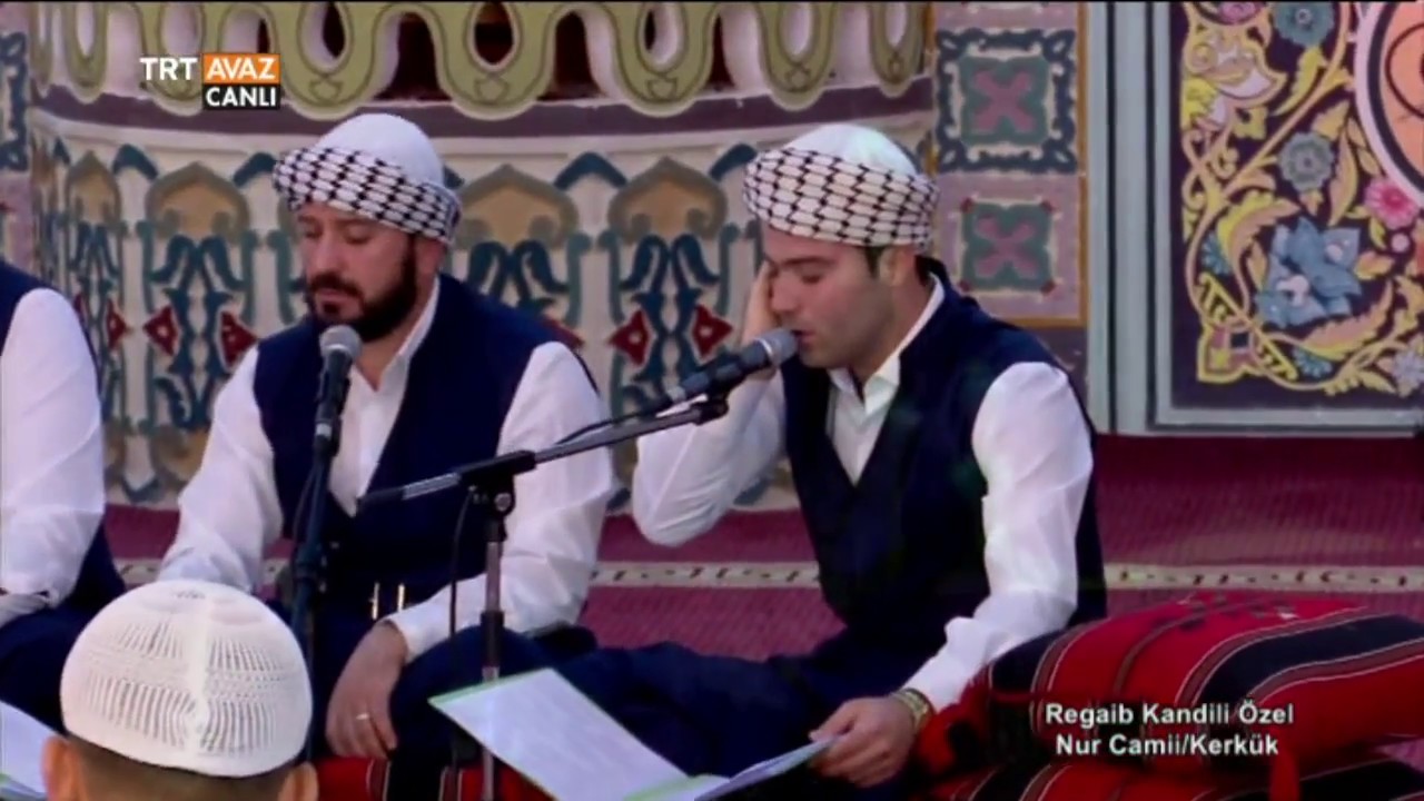 Salavat Peygambere (S. A. V.) - Ahmet Pekyürek  ve Kerkük İlahi Grubu - TRTAvaz