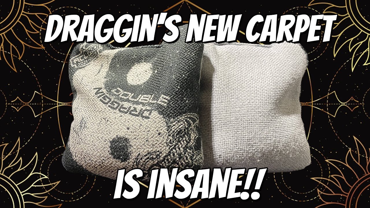 This Carpet Blew Me Away! // Draggin Bags Double Draggin Cornhole Bag Review - Episode 21