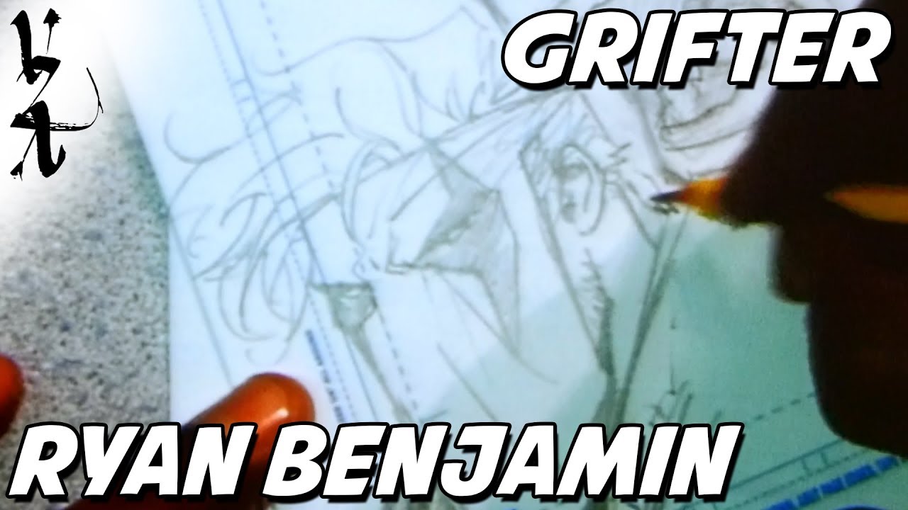 Ryan Benjamin drawing Grifter