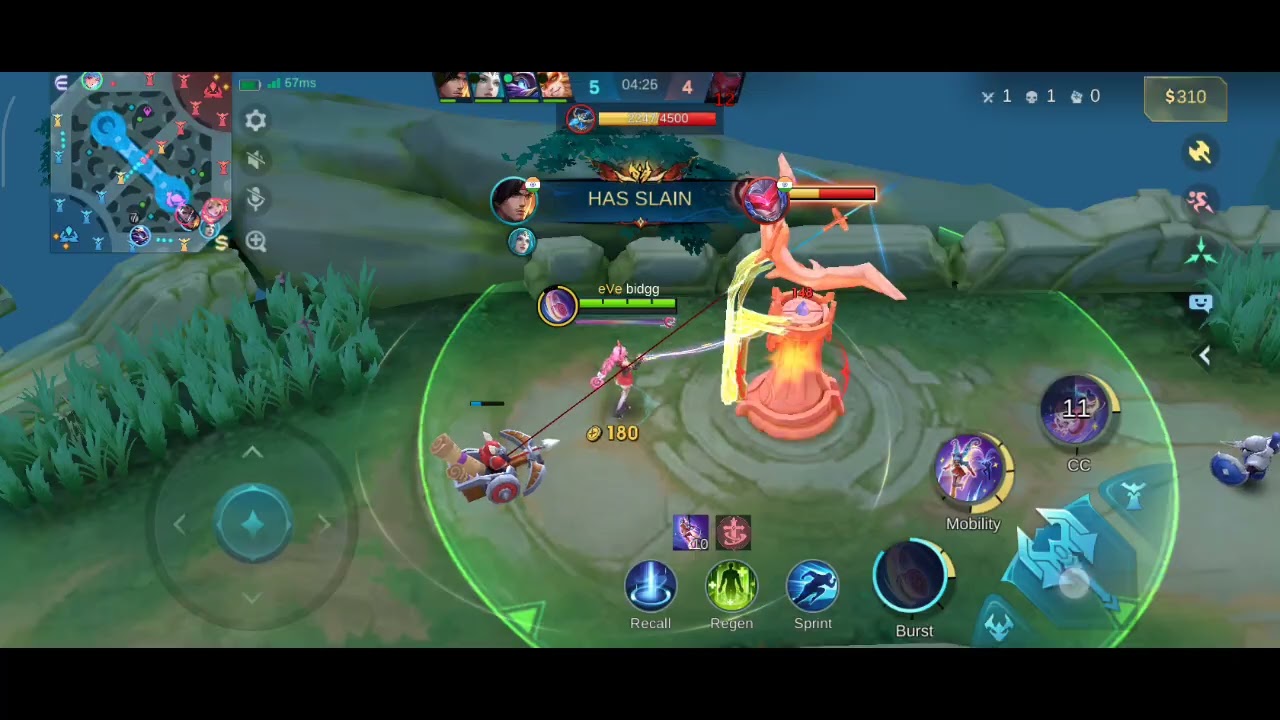 EXP Lane Cici Gameplay | Ranked Match 6670 | MLBB 5v5