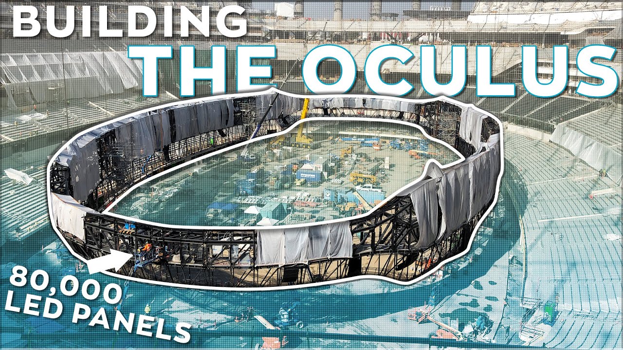 Building 'The Oculus' - Largest Video Board in Sports at SoFi Stadium | Los Angeles Rams