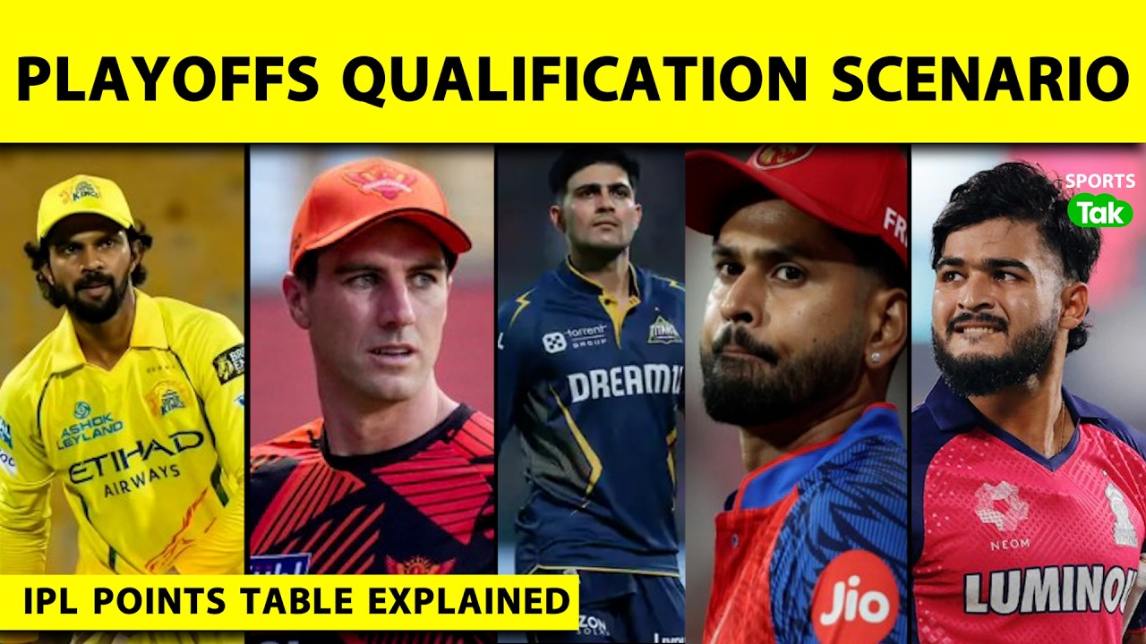 IPL 2026 Playoff Race: RCB Through, 7 Teams Still Alive &mdash; 8 Matches Left To Decide Final Spots