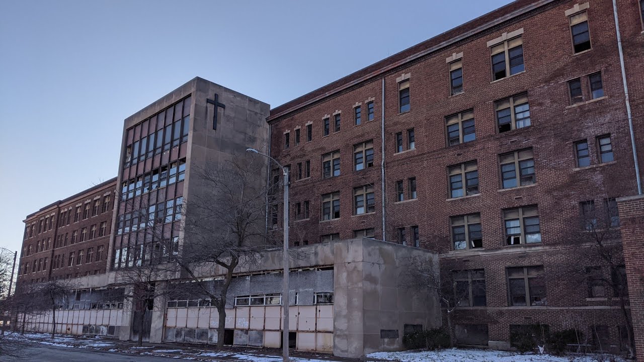 Exploring Abandoned Mercy Hospital | Gary Indiana