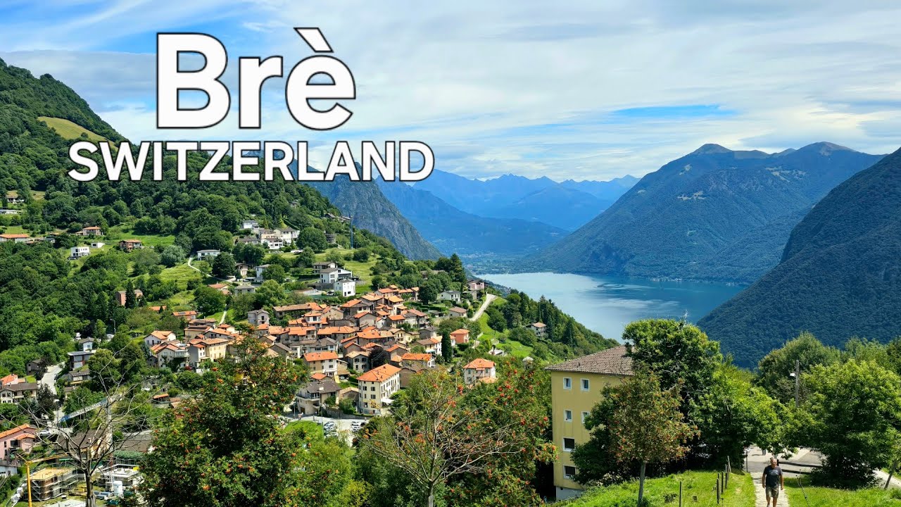 Brè A Beautiful small village in the mountains Switzerland 🇨🇭 