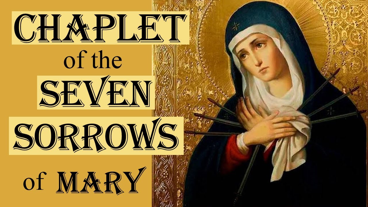 Rosary (Chaplet) of the Seven Sorrows of Mary with Short Meditations - Servite Rosary 🎶