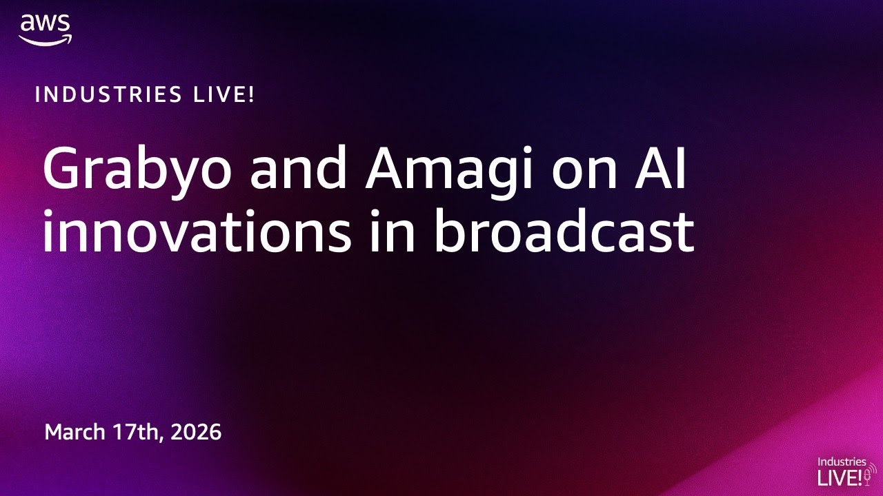 Grabyo и Amagi о внедрении ИИ в телевещание: Industries LIVE!
