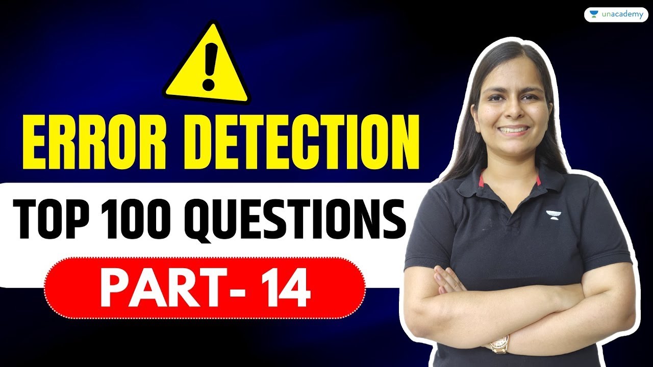 Top 100 Questions - Error Detection (Part-14) English Grammar Nimisha Bansal | Bank Pro