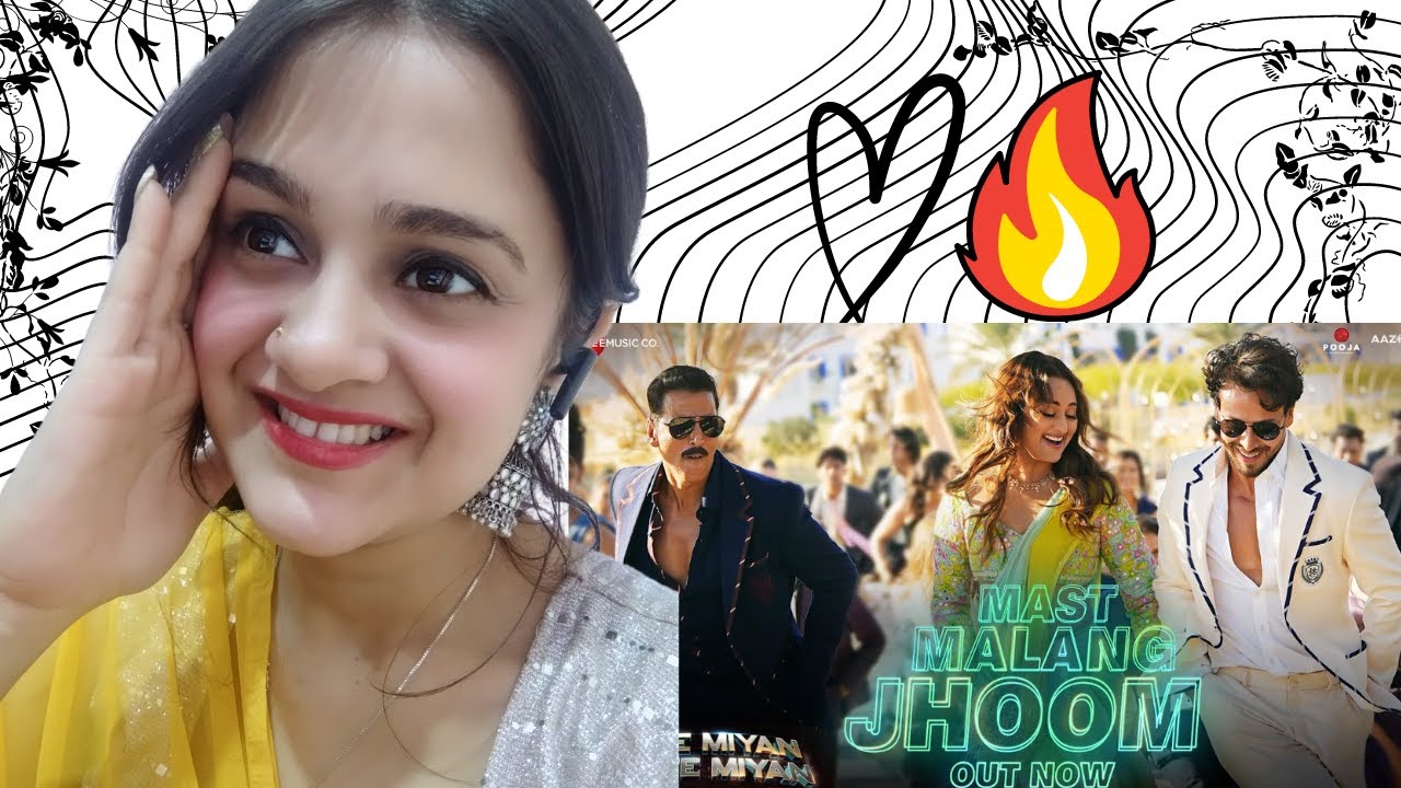 MAST MALANG JHOOM SONG REACTION | React with Himanshi