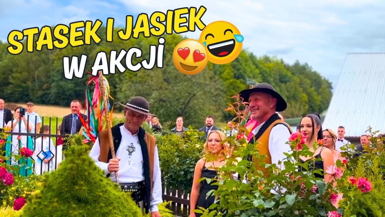 Stasek i Jasiek Matuła robią jaja u Pani Młodej  ! Szalone wesele 😍😂 👑 Zesp&oacute;ł New Time