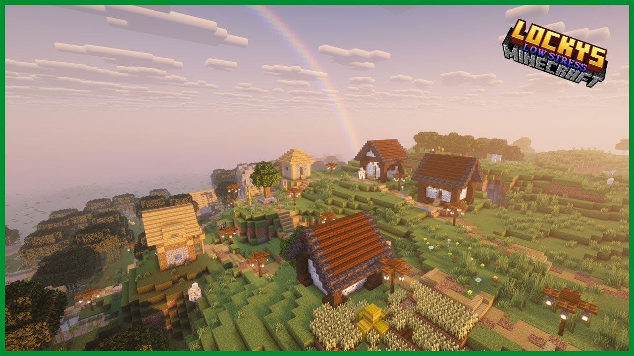 Peaceful Paths & Lovely Lanterns | Minecraft to Relax and Unwind