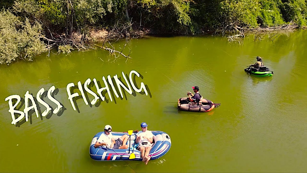 RARA Cattura a Spinning in Lago! Pesca al Bass a Gomma e Top Water  dal Belly Boat e da un CANOTTO?!