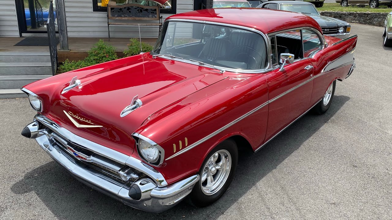 Test Drive 1957 Chevrolet Bel Air 2-Door Hardtop SOLD $39,900 Maple Motors #1701