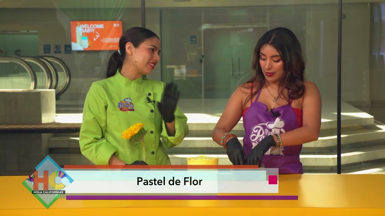 Pastel de flor