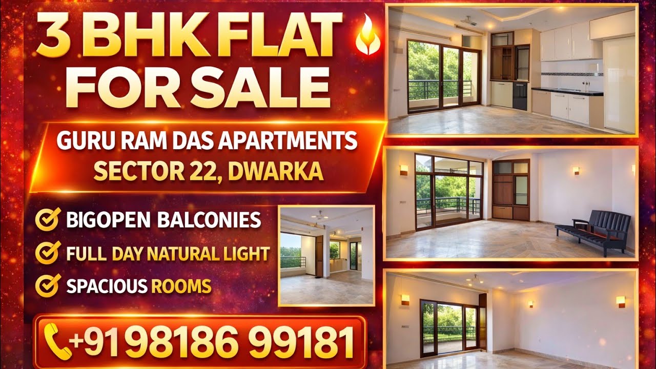 3 BHK Guru Ram Das Apartments Sector-22