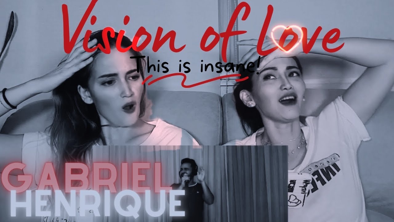 First time to listen/react to GABRIEL HENRIQUE’s cover of ‘Vision of Love’ by Mariah Carey | he’s 🔥