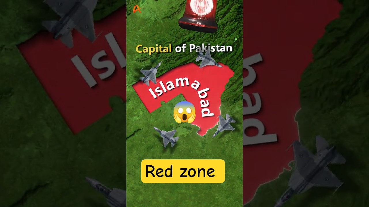Islamabad Red Zone Explained #facts #islamabad #redzone #pakistan #mapping