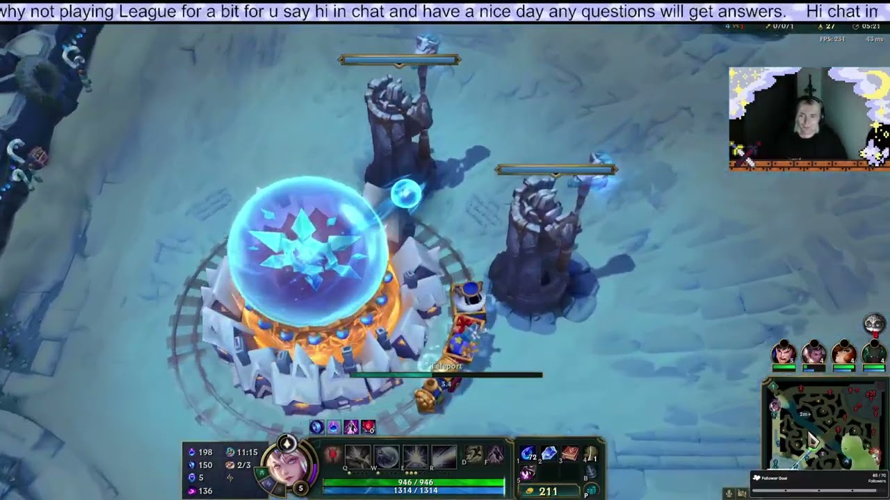 Mid Mid lane player Ahri & Lux Player  (League Of Legends)