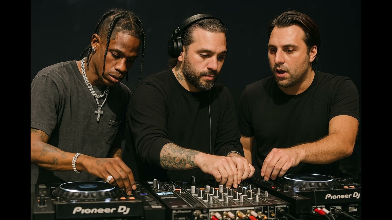 Steve Angello, Sebastian Ingrosso, Namasenda - No Enemies vs Travis Scott - Fe!n  ( Nio mash up)