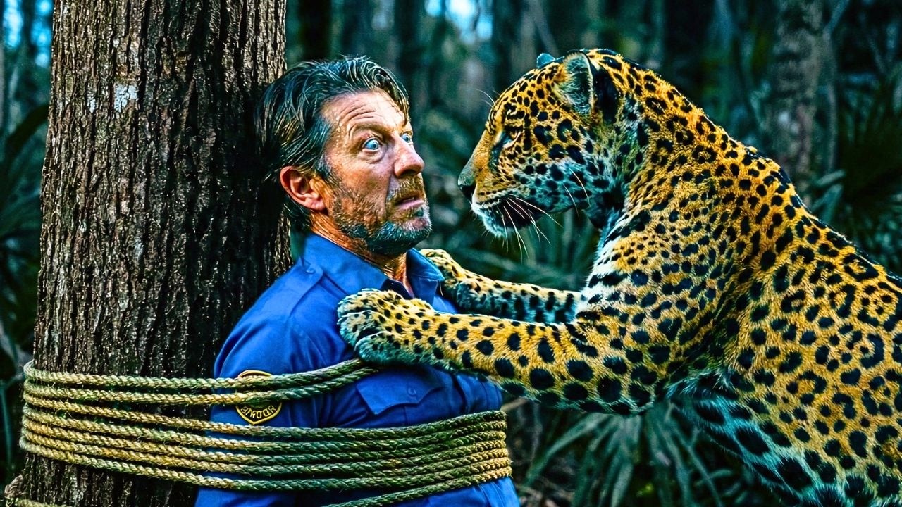 Un Jaguar Encontró a un Hombre Atado a un Árbol. En vez de Atacar, Mordió las Cuerdas.