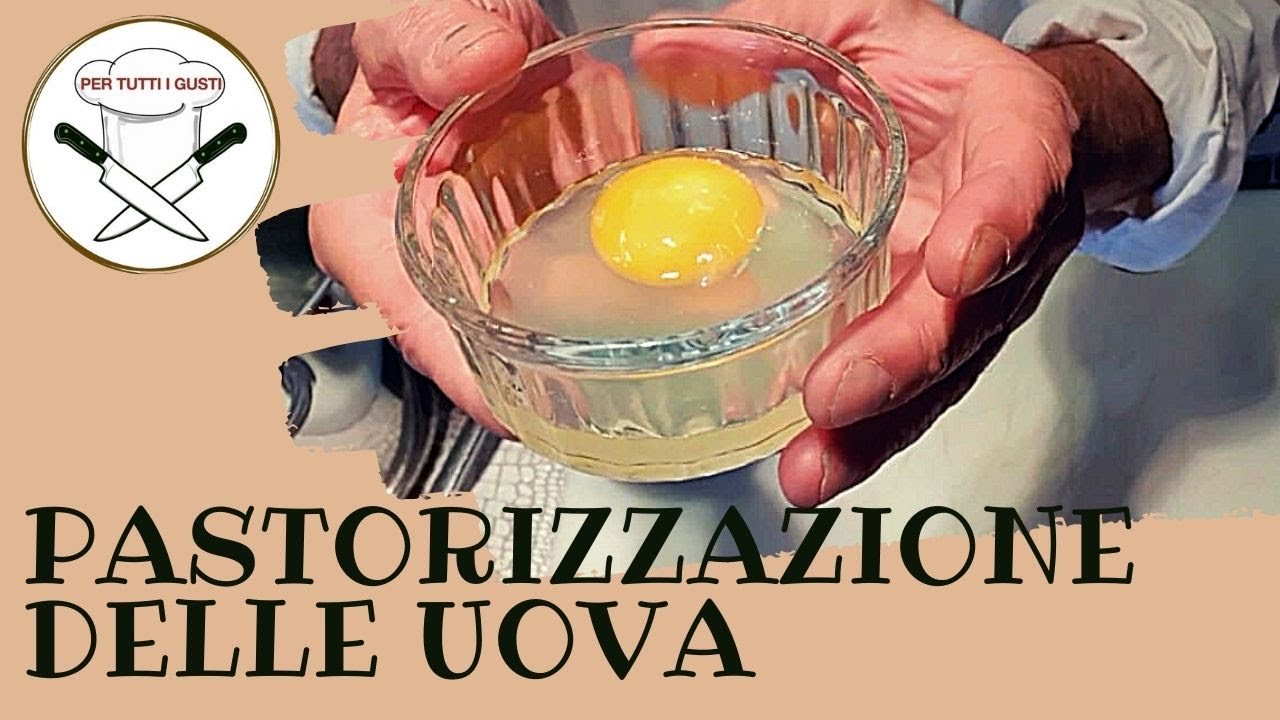 Come pastorizzare UOVA con guscio - C.T.B. Cottura Bassa Temperatura