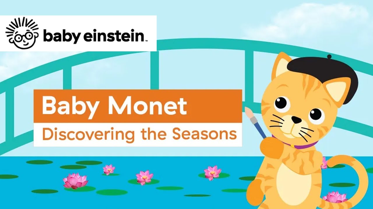 Painting with Baby Monet | Baby Einstein Classics | Learning Show for Toddlers | Kids Cartoons