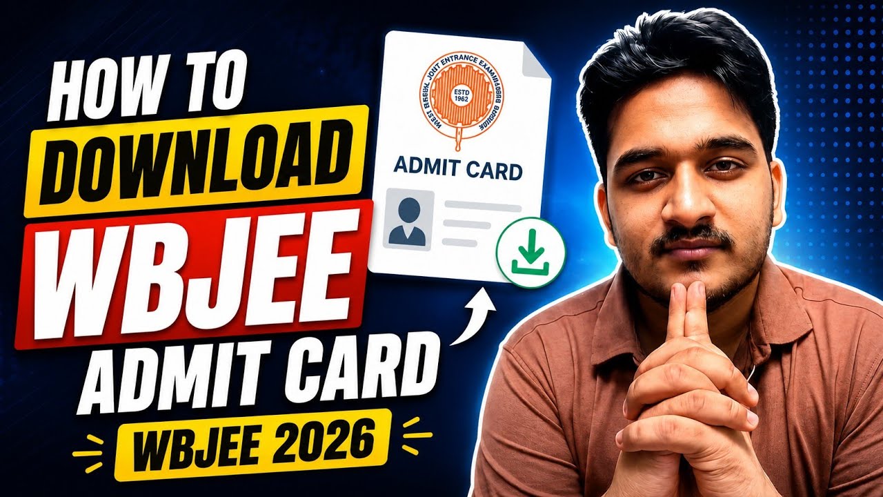 🚨🚨HOW TO DOWNLOAD WBJEE 2026 ADMIT CARD??? NO MORE CONFUSION 🎯🎯