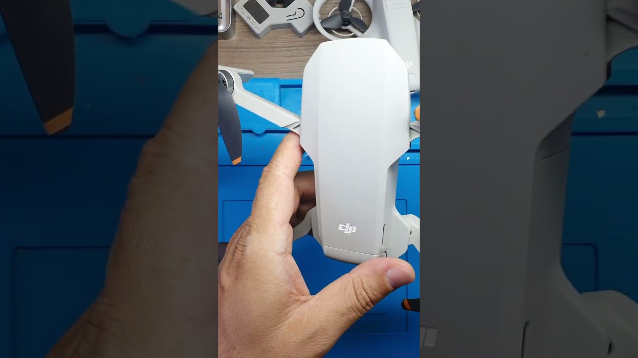 Substituição do sistema de pouso eletrônico dji mini 2