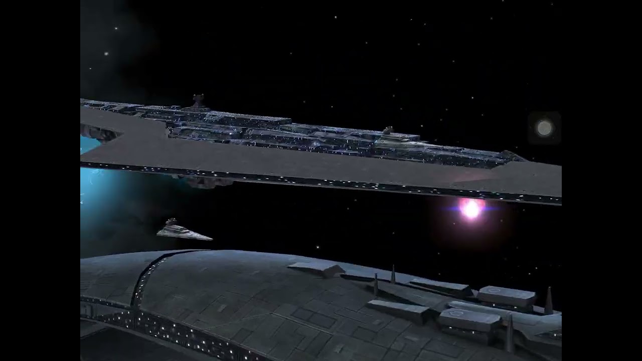 Executor (triple attacker) vs Leviathan (w/ Sith fighter) in TW | SWGOH