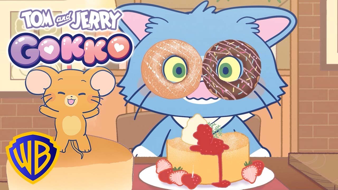 Tom and Jerry Have Fun with Food! | Tom and Jerry Gokko FULL EPISODE Compilation | @wbkids