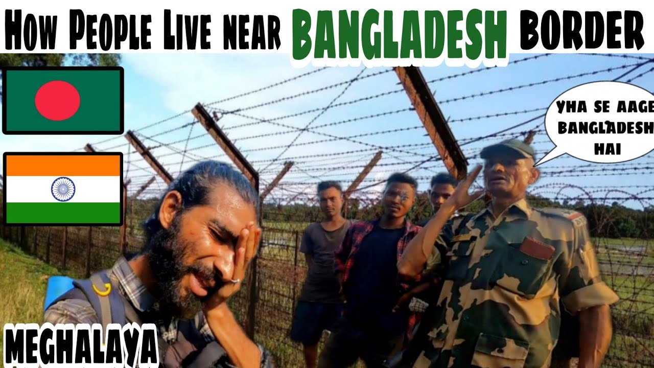Solo Through India🇮🇳-  Bangladesh🇧🇩 Border