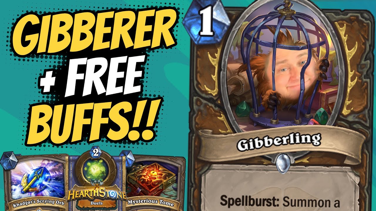 TURN 2 BTW!! I have Gibberlings and free spells! Dream Druid Run Gets Scammed! | Duels | Hearthstone