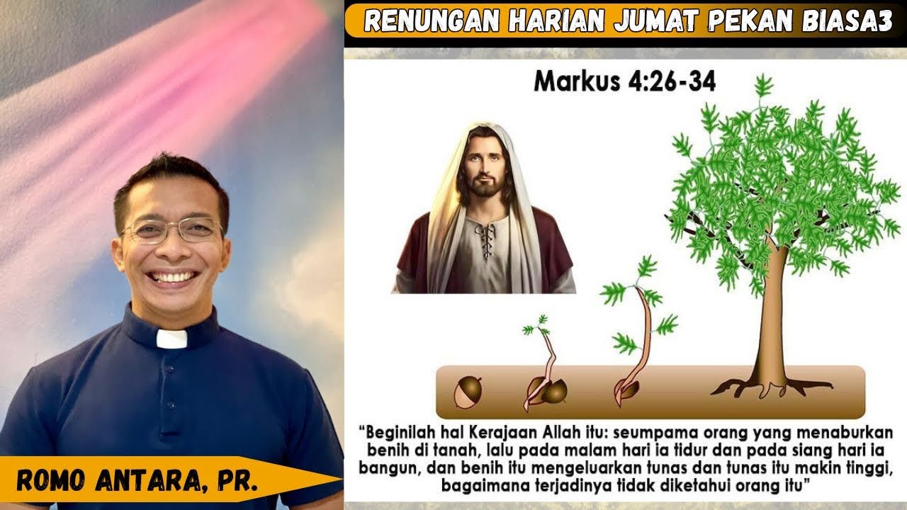 RenHar Jumat 30 Januari 2026 Pekan Biasa3 oleh Romo Antara, Pr.#renungan #renungankatolik #katolik 