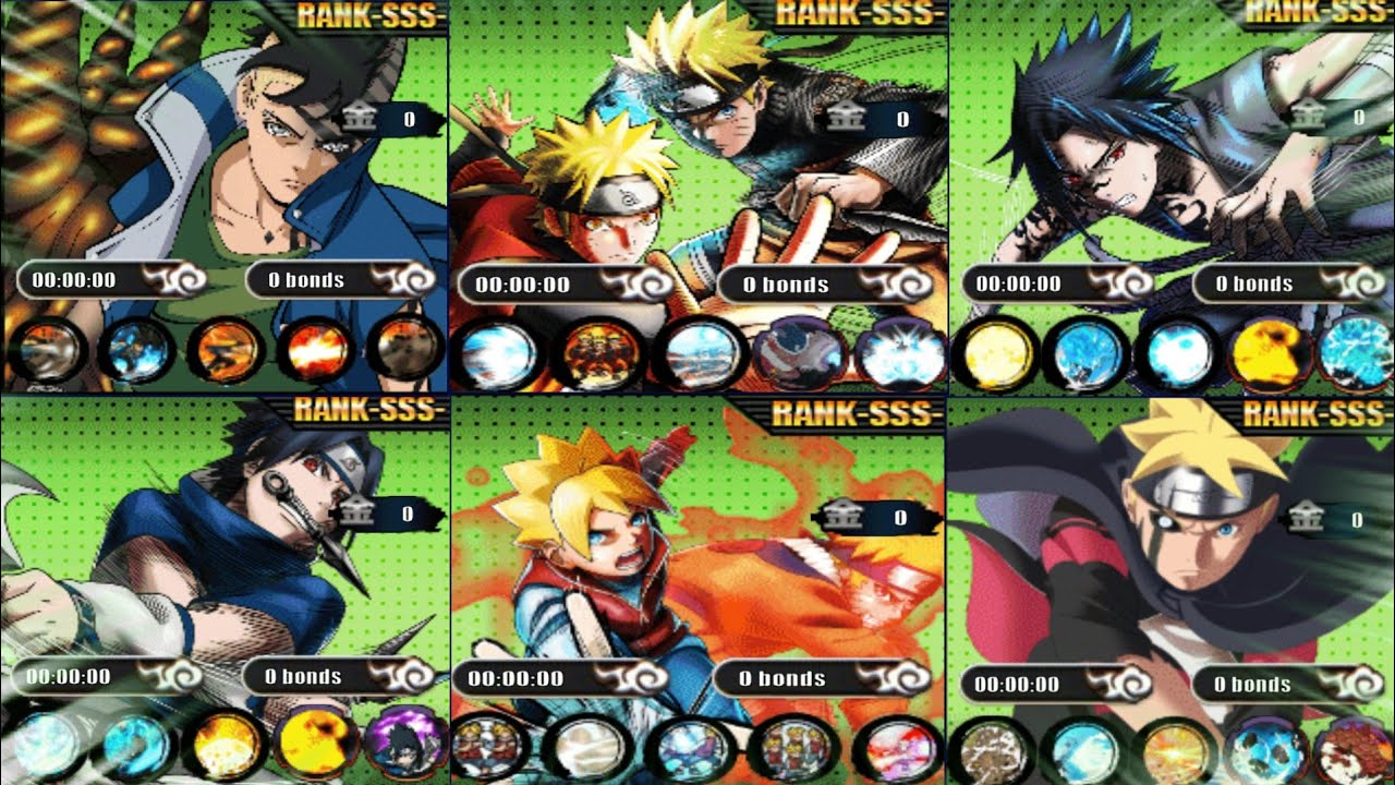 Download Naruto Senki Mod Storm 4 Link MediaFire Full Character