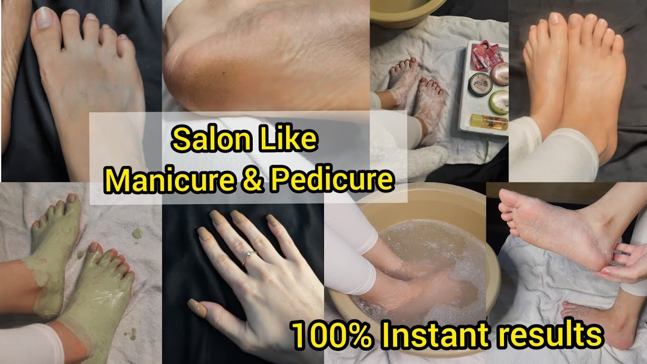 Salon Like Manicure & Pedicure at Home |100% Instant Results