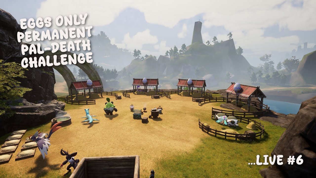 EEGS TO VICTORY - Eggs only Perma-Death Challenge - Palworld