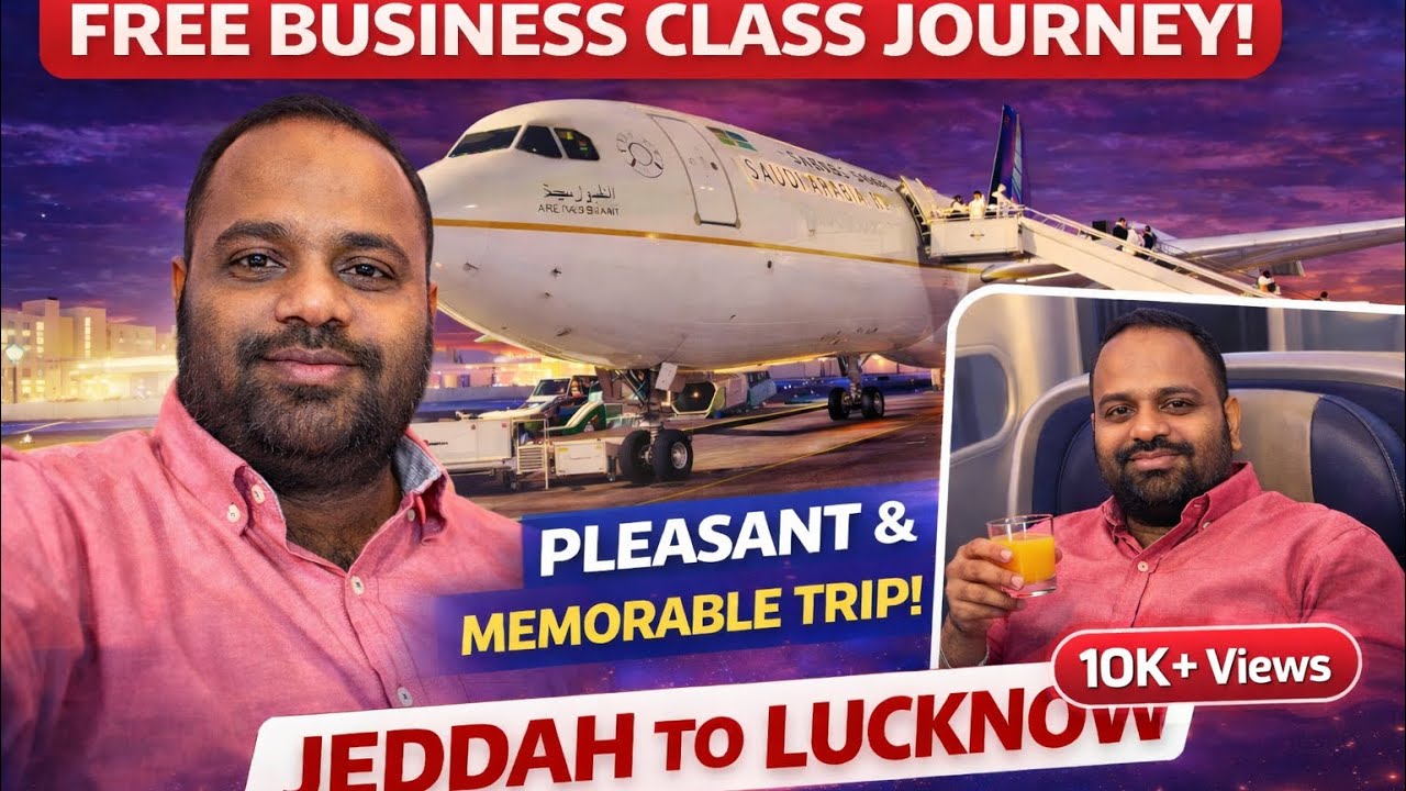 Pleasant & memorable journey from Jeddah to Lucknow | Lucknow Travel Vlog #lucknow #hilalhidait
