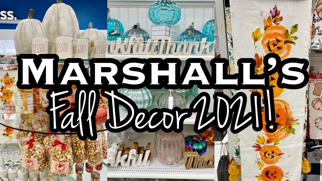 MARSHALLS FALL DECOR 2021 PREVIEW &bull; SHOP WITH ME