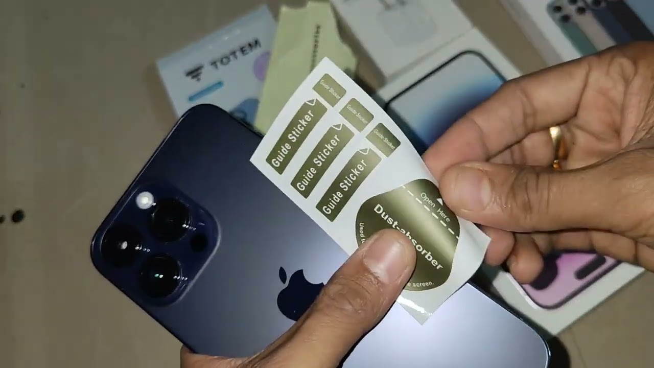 Apple 14pro max Lens protector | Totem | #apple #apple14promax #celebration #youtube