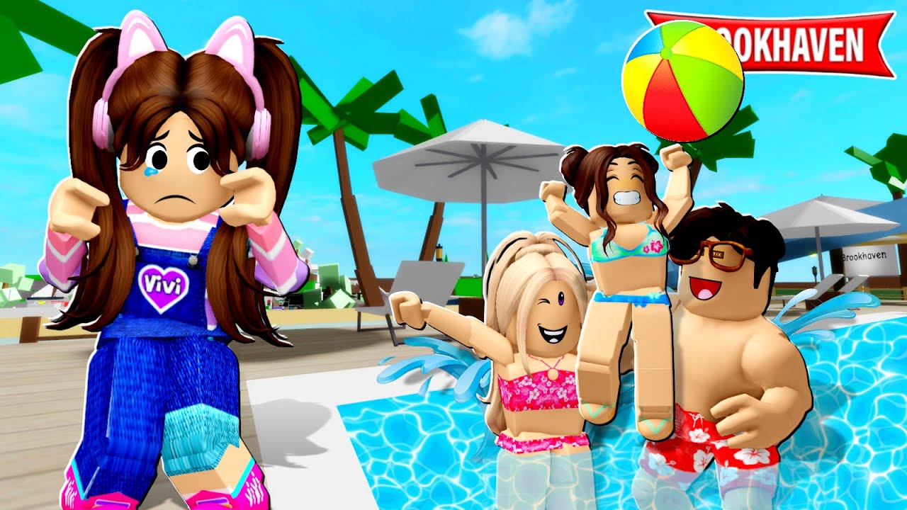 SÓ A FILHA MIMADA PREFERIDA DOS PAIS PODIA BRINCAR | Historinhas Brookhaven RP🏡 | Roblox