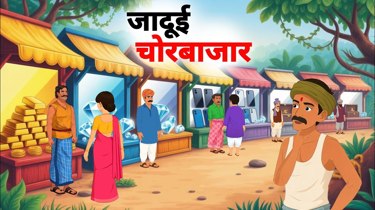 जादूई चोर बाजार | Jadue Chore  Bajar | moral kahaniya | moral kahaniya