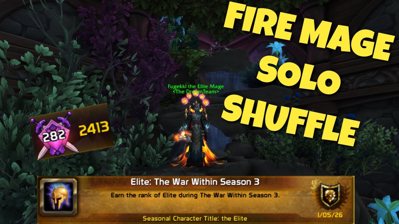 Fire Mage TWW S3 Solo Shuffle 2.4k Rating