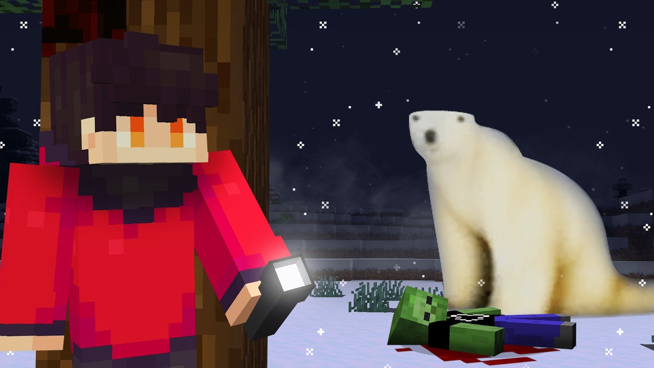 We added the ICE BEAR into Minecraft..