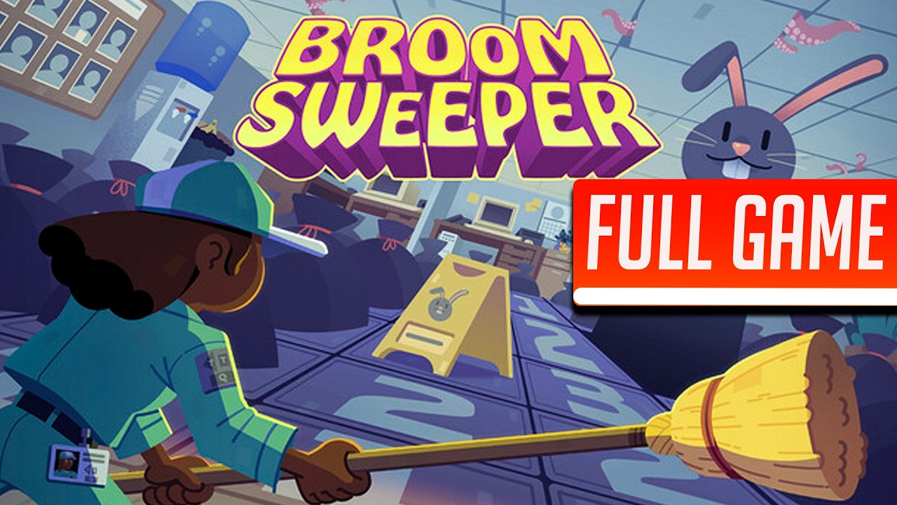 BroomSweeper [Full Run] | Full Game No Commentary (4K 60FPS)
