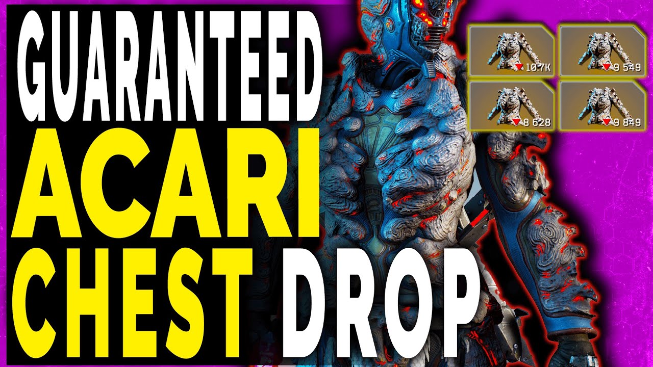 Outriders FARM ACARI CHEST ARMOR PIECE – Acari Chest Location GUARANTEED - Armor of Acari